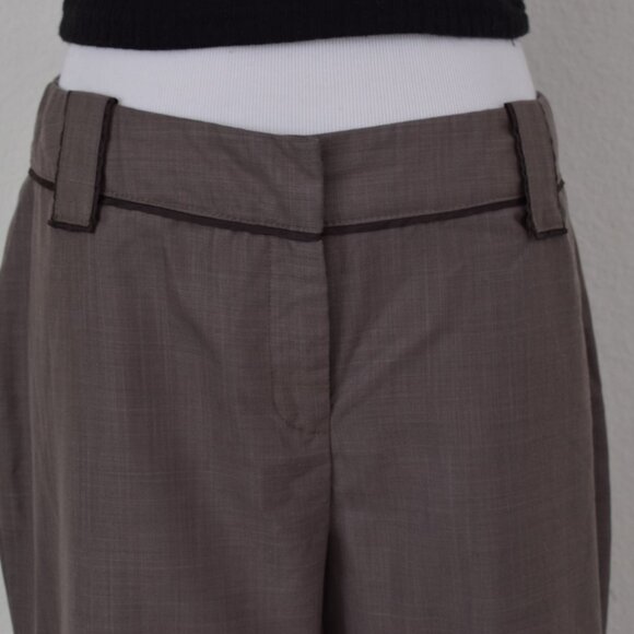 Vintage Y2K Poly/Rayon Flare Pants size 6 NINE and CO. by Nine West | 30 waist - Picture 6 of 9